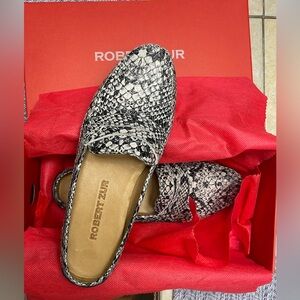 Robert Zur Anna Python Mule size 8.5